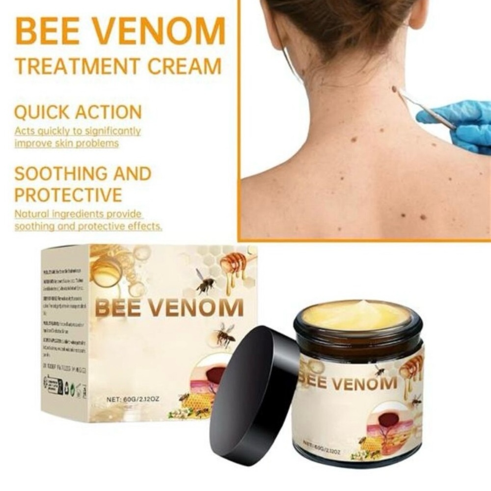 Bee Venom Treatment Cream Soothing Protective New - Picture 3 of 5